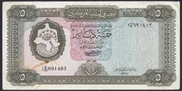 Libyen 5 Dinars 1972
