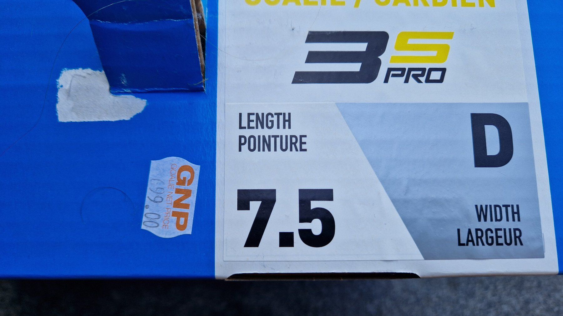 Bauer Pattini da ghiaccio: Schlittschuhe Goalie, Grösse 7.5 – Usato da Tafers venduto da alex1712 5