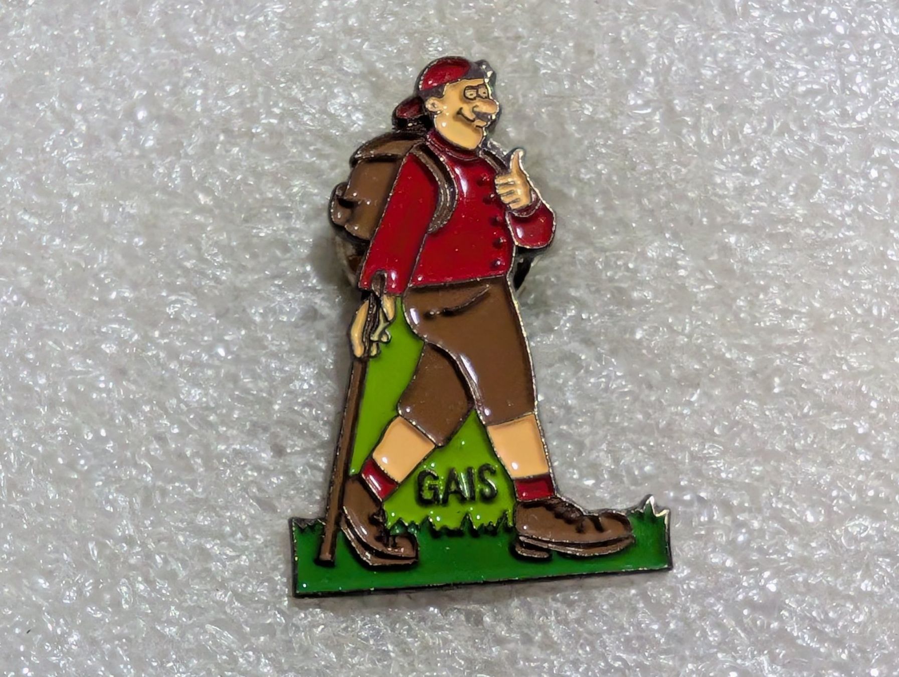 Placchette & Badge: Ansteckpin 155: Gais – Usato da Oppligen venduto da Pin-Fall-Shop