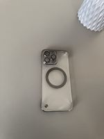 iPhone 15 Pro Max Hülle, MagSafe kompatibel, transparent