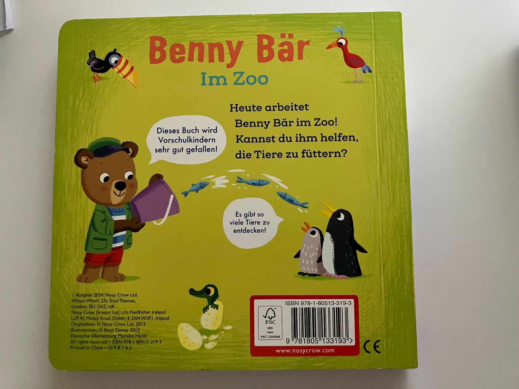 Livres: Kinderbuch: Benny Bär im Zoo – Neuf (Voir description) à Münchenstein par Juli88 1