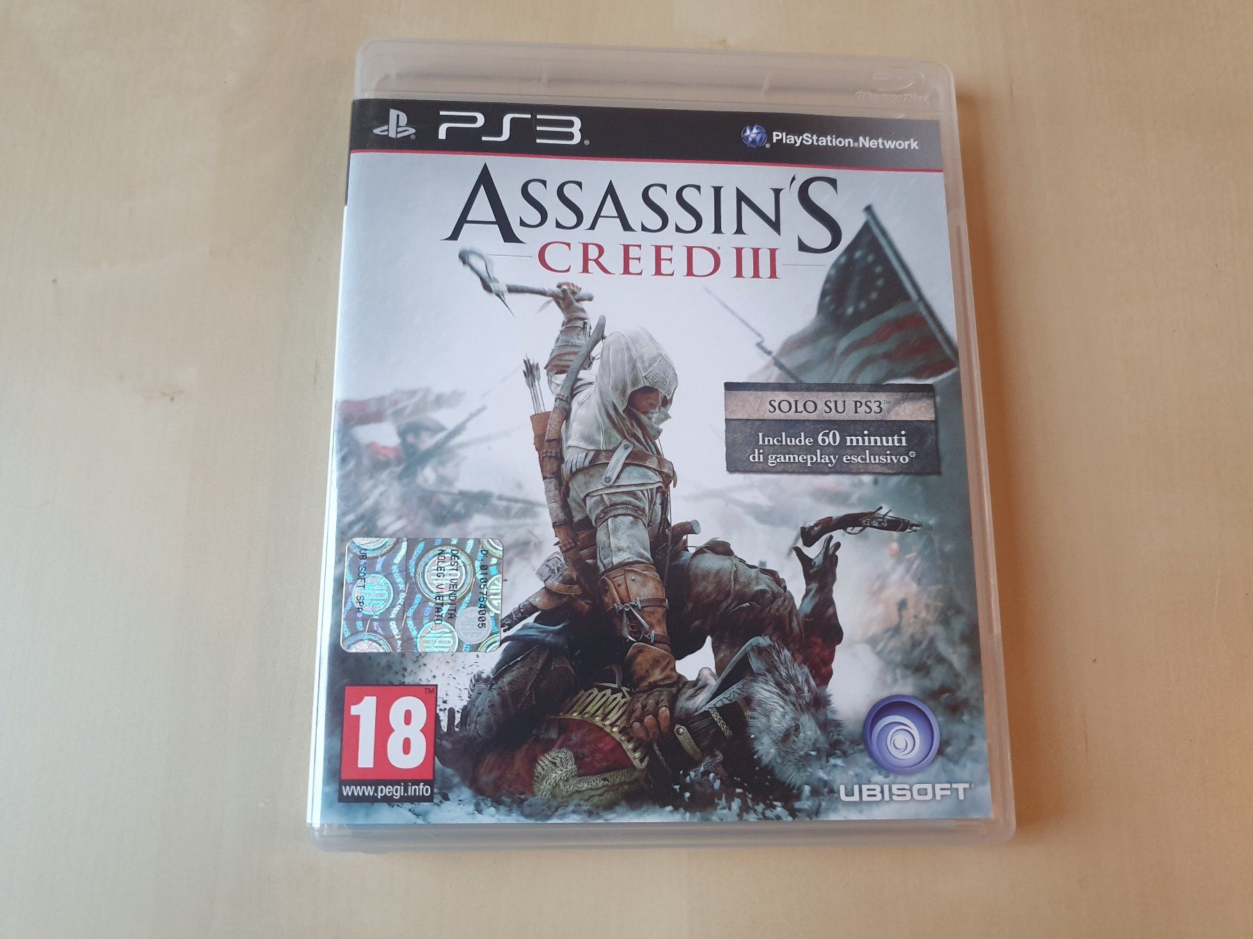 Sony Jeux: Assassins Creed III ITA – D'occasion à Stansstad par collectorsshop