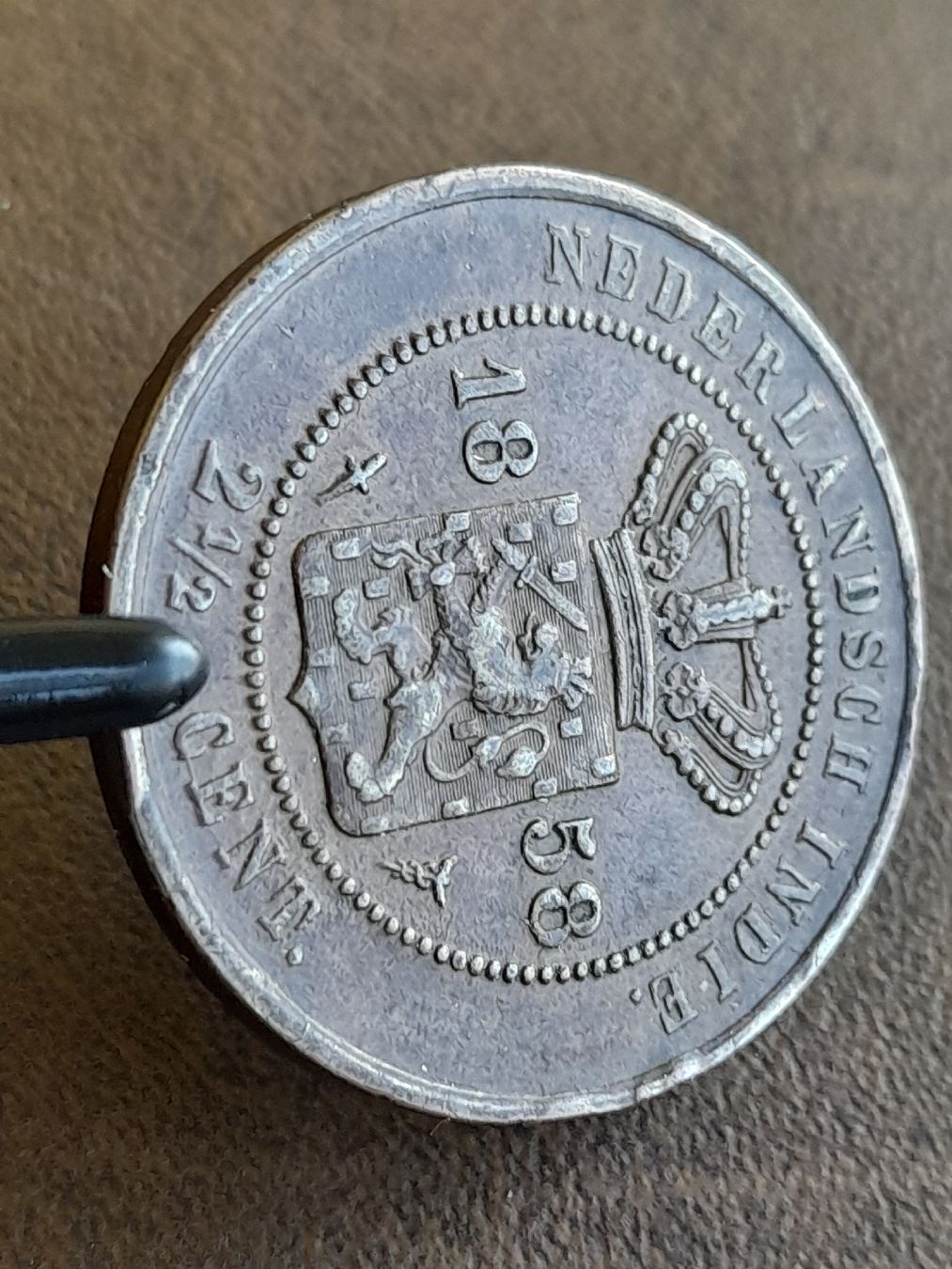 Tutti le monete: 2 1/2 Cent Indenosia 1858 – Usato da Basel venduto da Basel_20 3