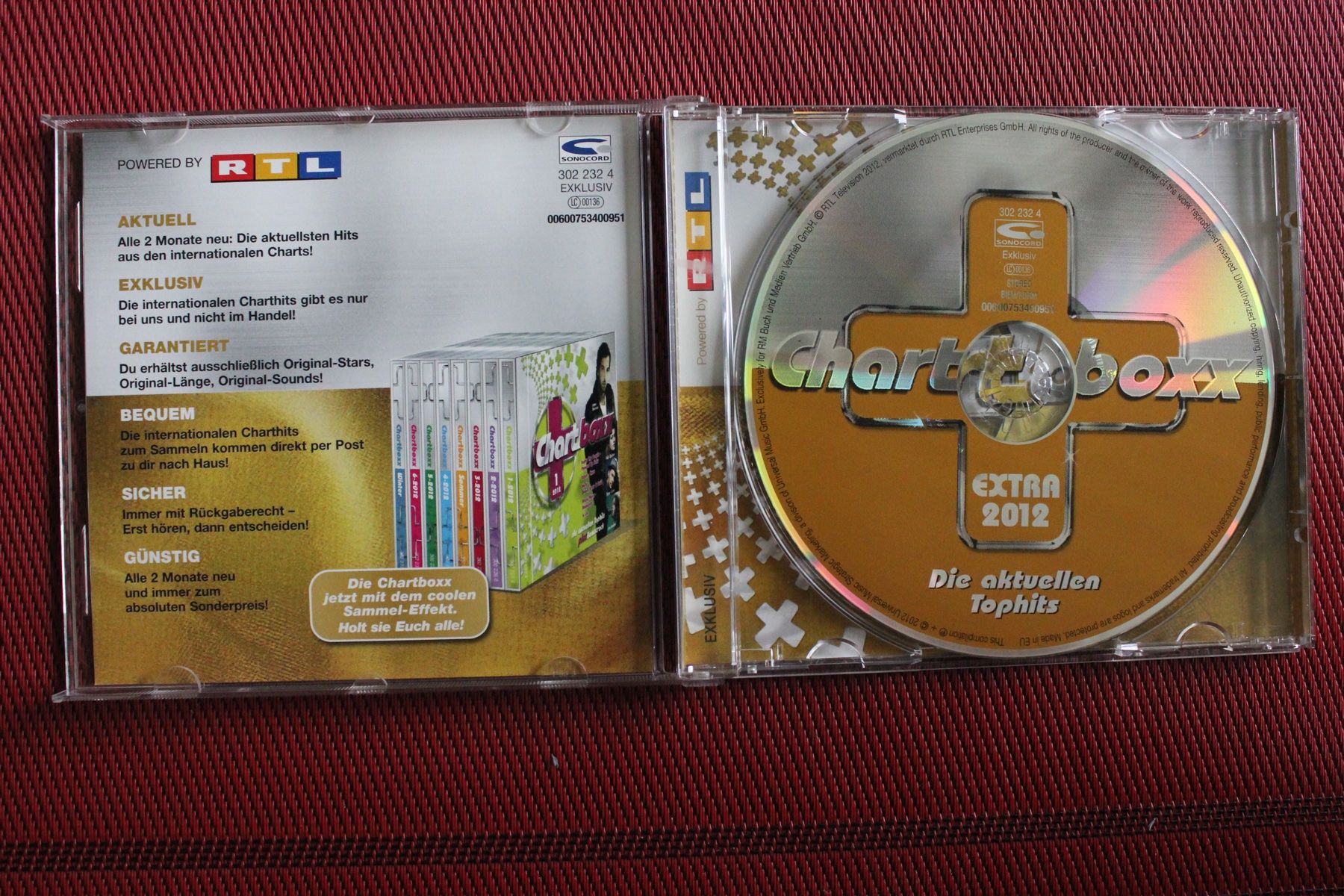 CDs: Chart Boxx  Extra 2012  ( 469) – Gebraucht aus Geroldswil von CD-Verkauf-2022 1