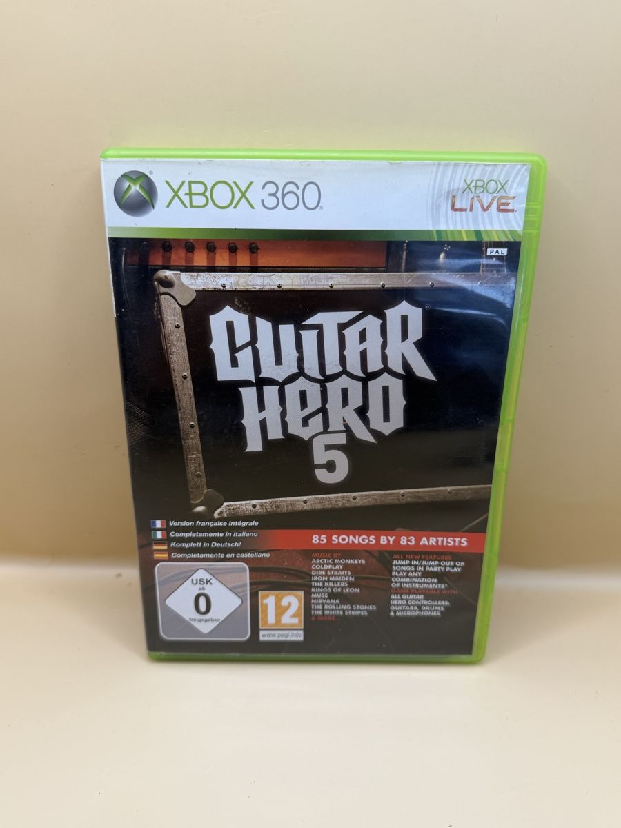 Spiele: Guitar Hero 5 XBOX 360 – Gebraucht aus Genève von sho_67qj