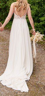 Vestiti: Wunderschönes Brautkleid, Gr. 36, ivory, Spitze Sommer – Usato da Niederglatt ZH venduto da Trachsi 3