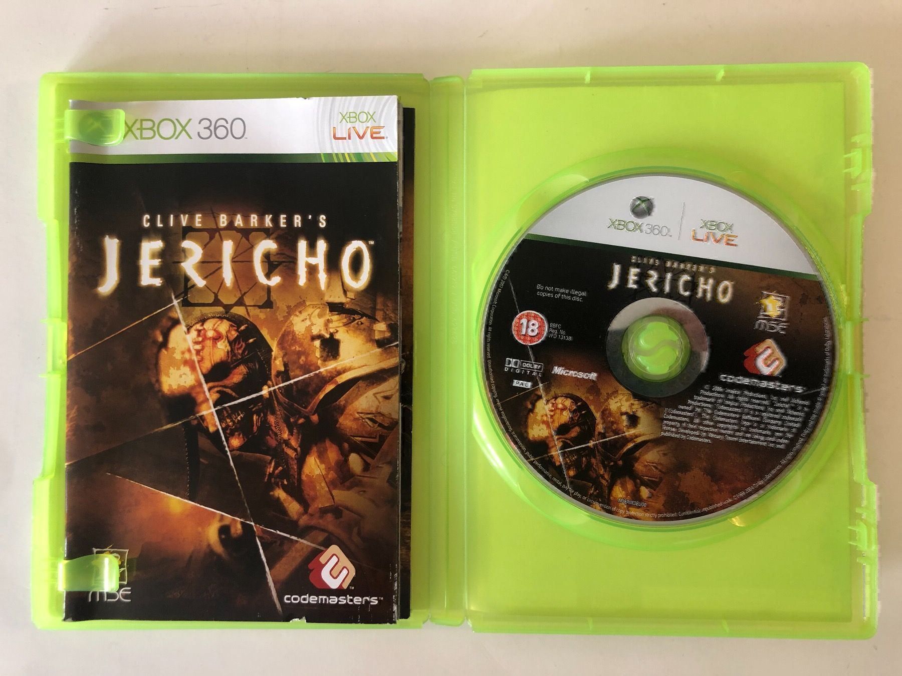 Giochi: Clive Bakers Jericho für Xbox 360 – Usato da Kestenholz venduto da Mad18 1