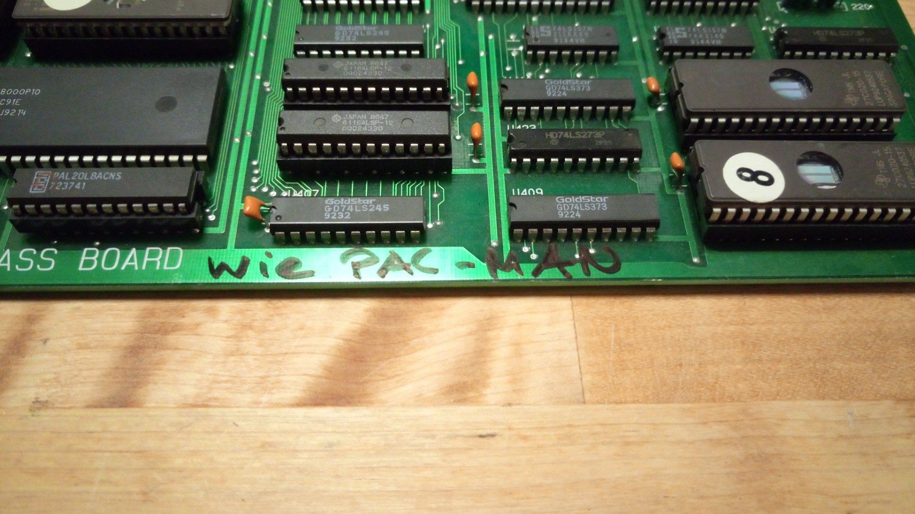 Giochi: PCB Videospielplatine (PASS ähnlich Pac-Man) – Difettoso da Lüsslingen venduto da Wildstar 2