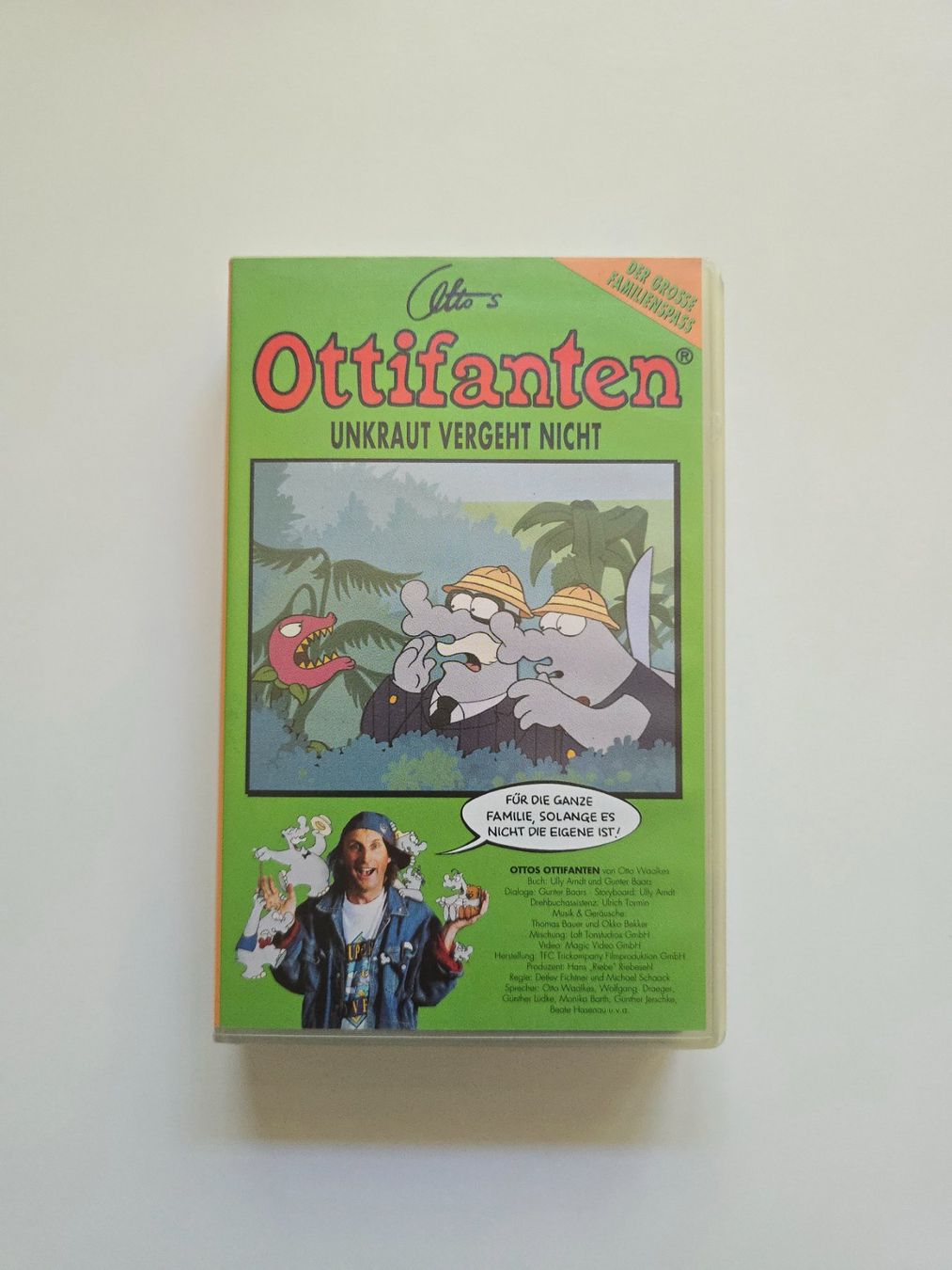 Tutti i VHS: VHS Ottifanten - Unkraut vergeht nicht – Usato da Dättlikon venduto da Wundertuete_