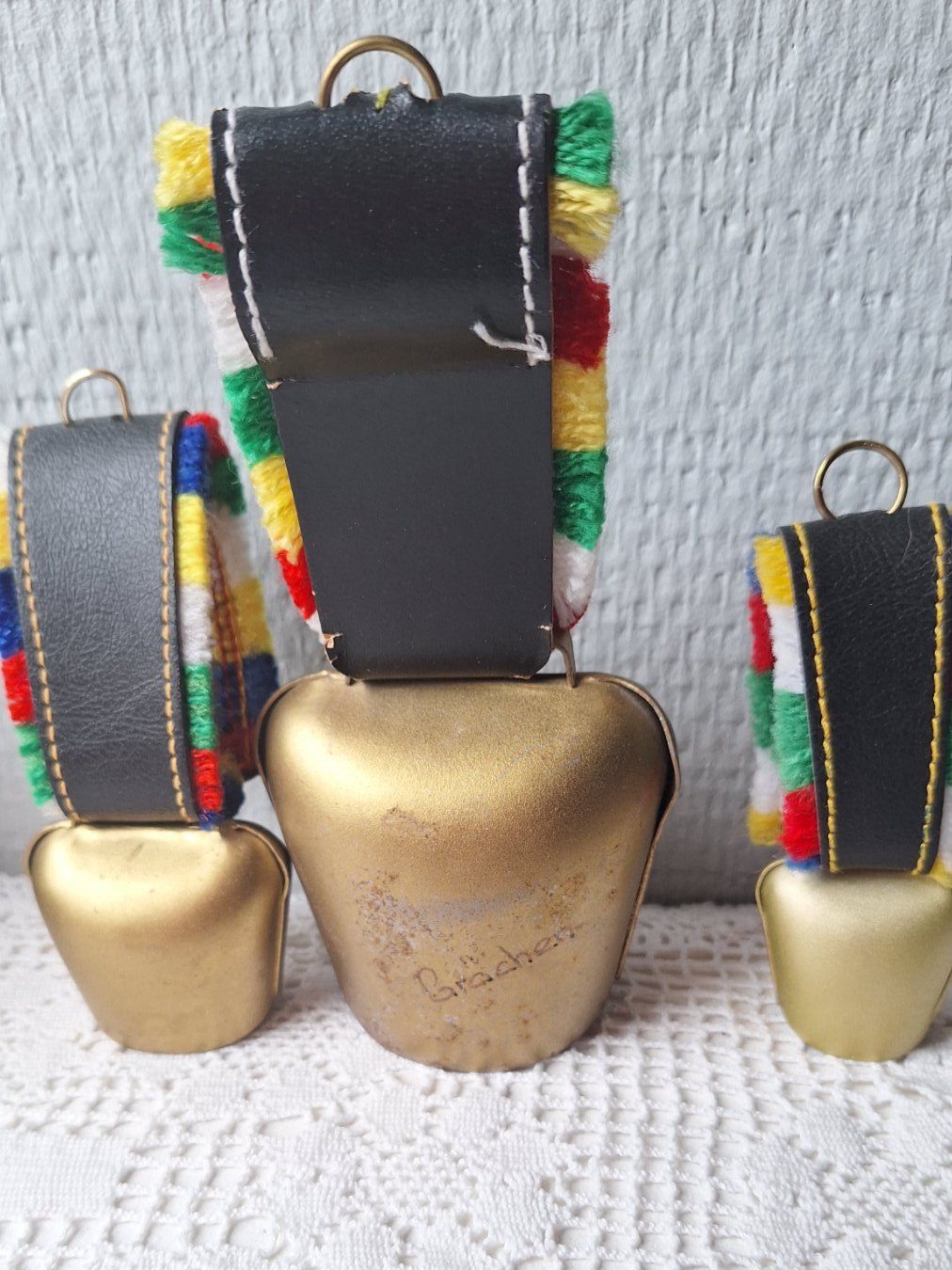 Campanacci mucche: 3kleine Souvenier-Glöckchen Schwitzerland – Usato da Arlesheim venduto da shopradl 5