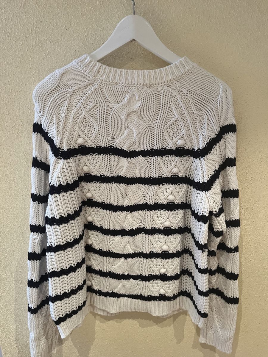 Lieblingsstück Maglioni & Felpe: Lieblingsstuck Pullover gestreift weiss schwarz Gr. 40 – Usato da Langnau am Albis venduto da Schneeflocke92 5