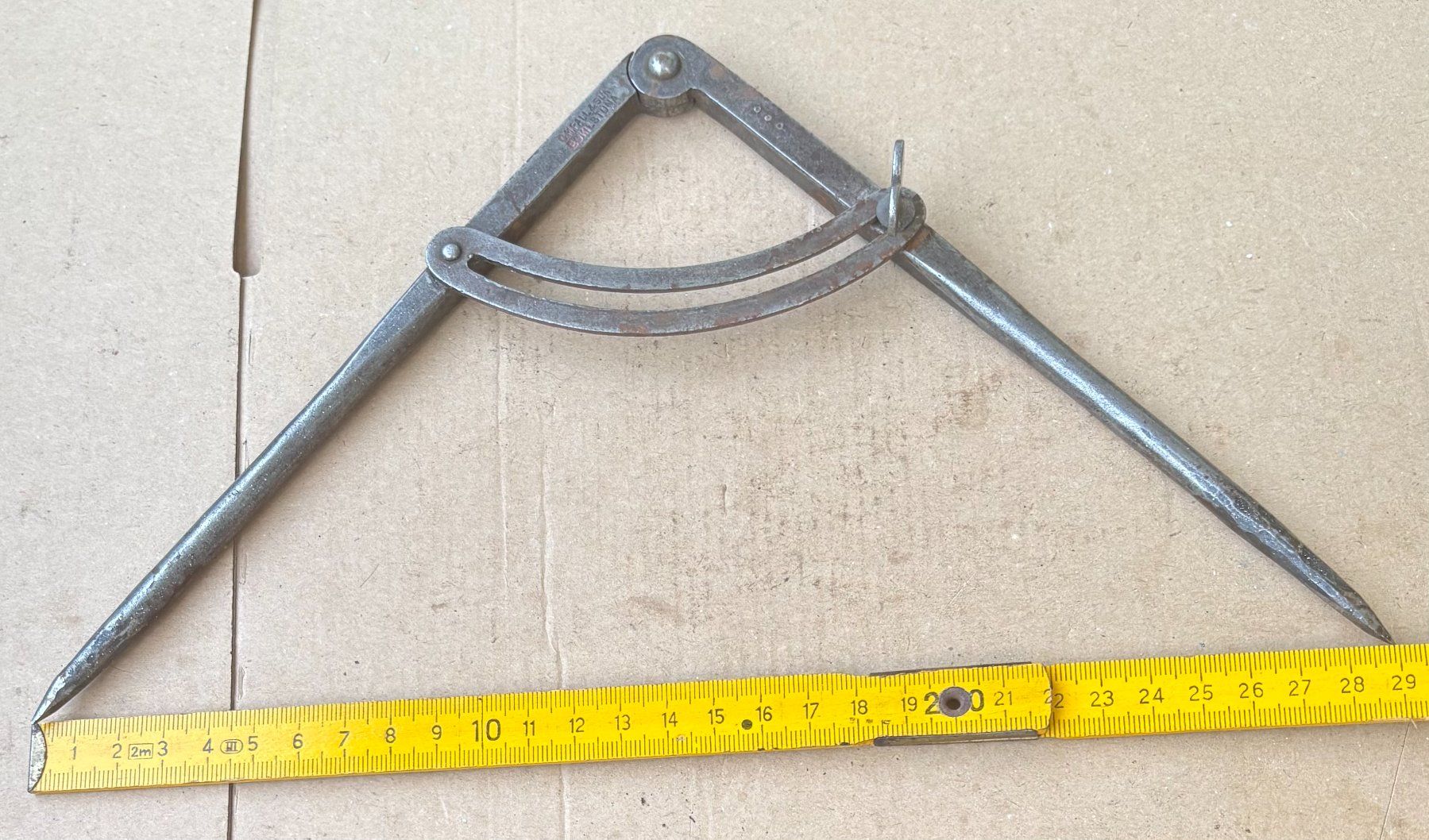 Tutti gli attrezzi: VINTAGE WERKZEUG BOGENZIRKEL – Usato da Ostermundigen venduto da wini63 5
