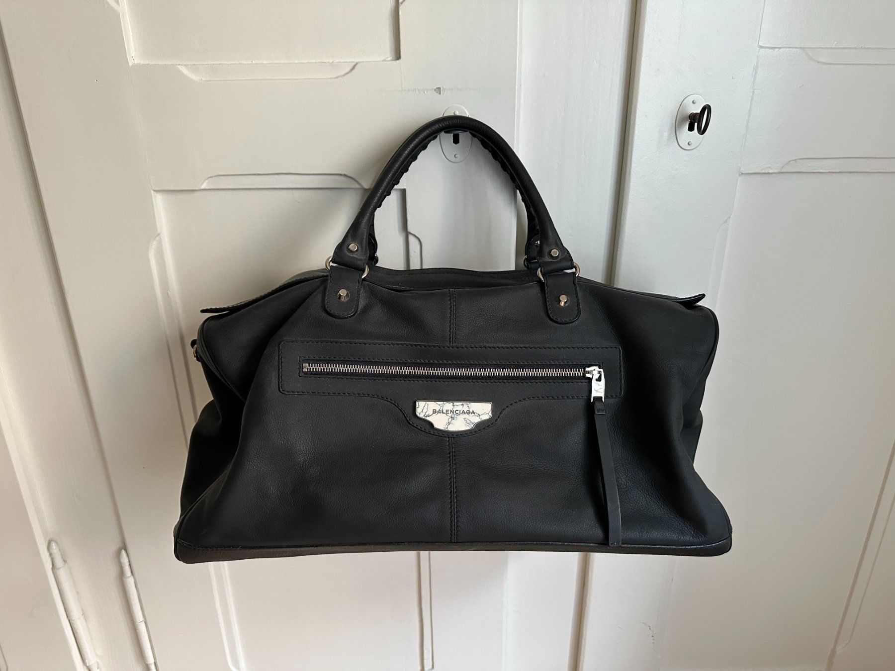 Balenciaga Sacs: BALENCIAGA - Leder Weekender schwarz – D'occasion à Zürich par Diazaio