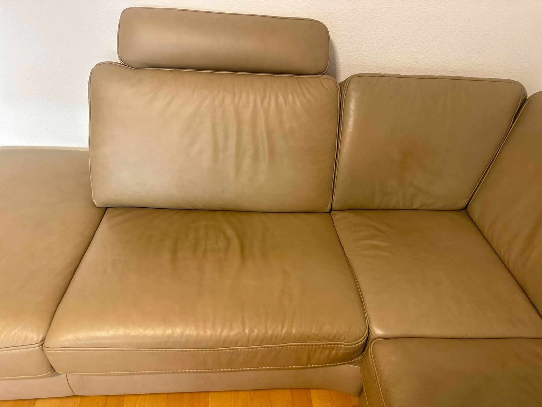 Divani: Ecksofa Leder beige 230x200cm – Usato da Zürich venduto da jan_kw7k 2