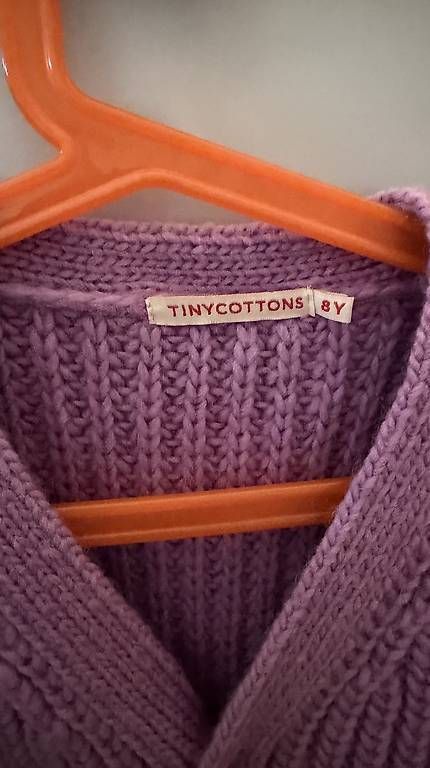 Tinycottons Maglioni & Felpe: Tinycottons Cardigan Strick 8y Flieder – Usato da Zürich venduto da hamtaro26 2