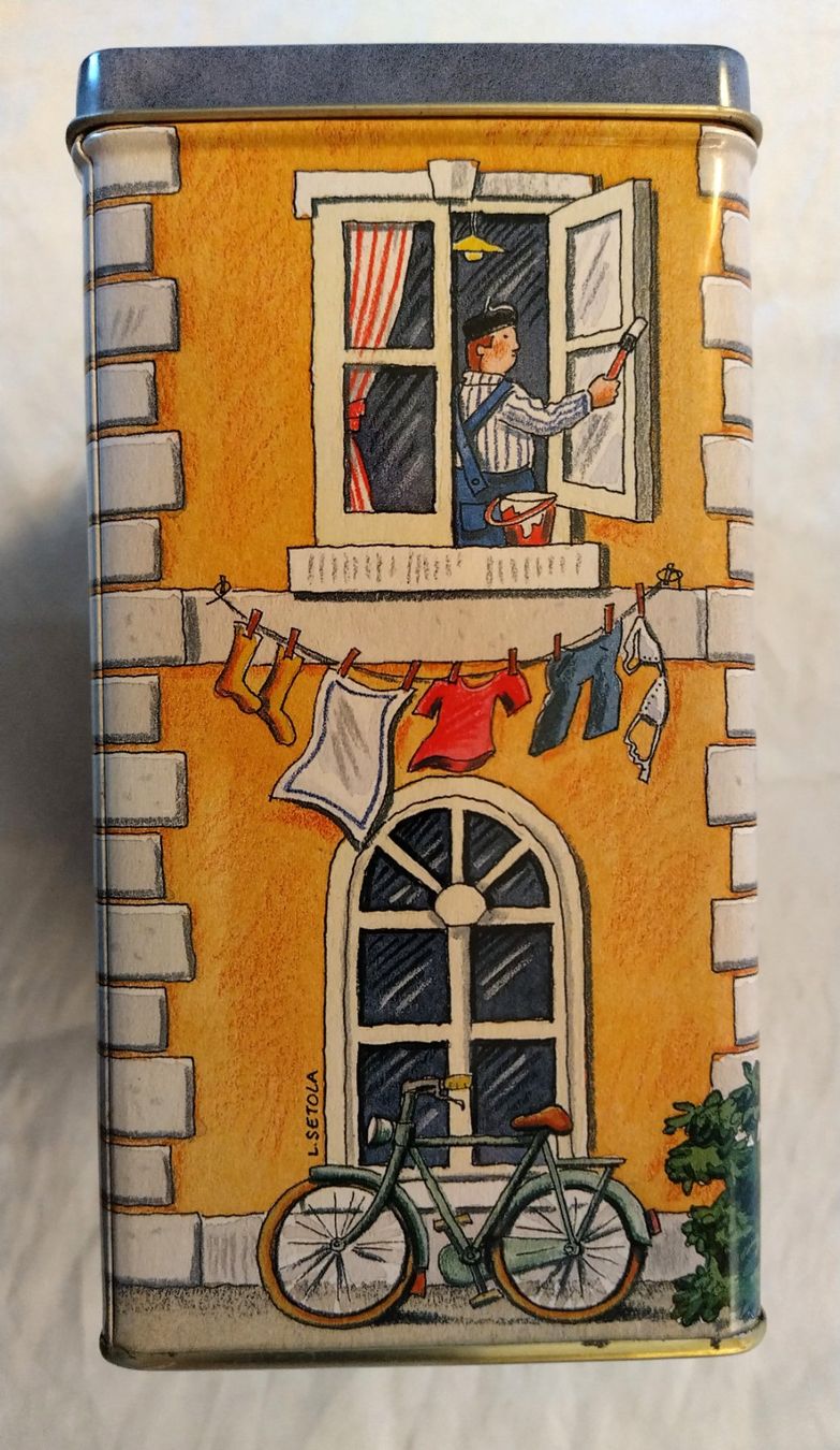 Barattoli: Blechdose "Haus" Jules Destrooper Biscuits  ab Fr. 4.- – Usato da Bellach venduto da JingleJerry 5