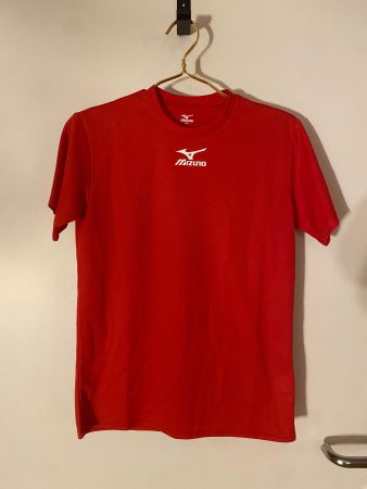 Mizuno Sport T-Shirt Rot – Grösse 160 (XS/S) – wie neu