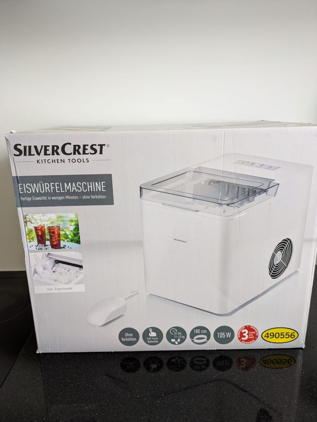 SilverCrest Appareils de cuisine: Eiswürfelmaschine SilverCrest 1,2 Liter  – D'occasion à Büsserach par .Aries. 4