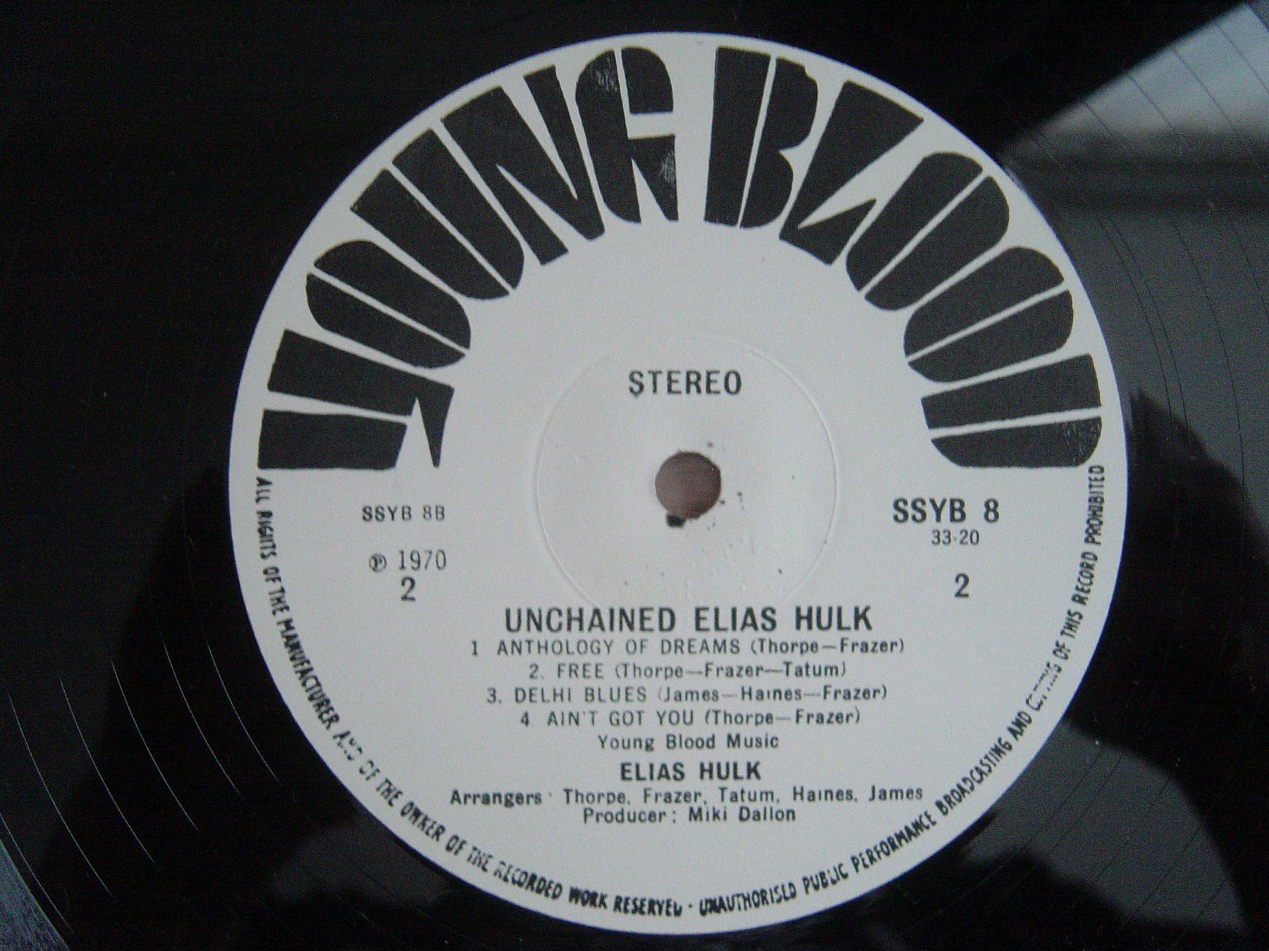 Dischi in vinile: Elias Hulk Unchained – Usato da Wängi venduto da Emeraldgreen69 2