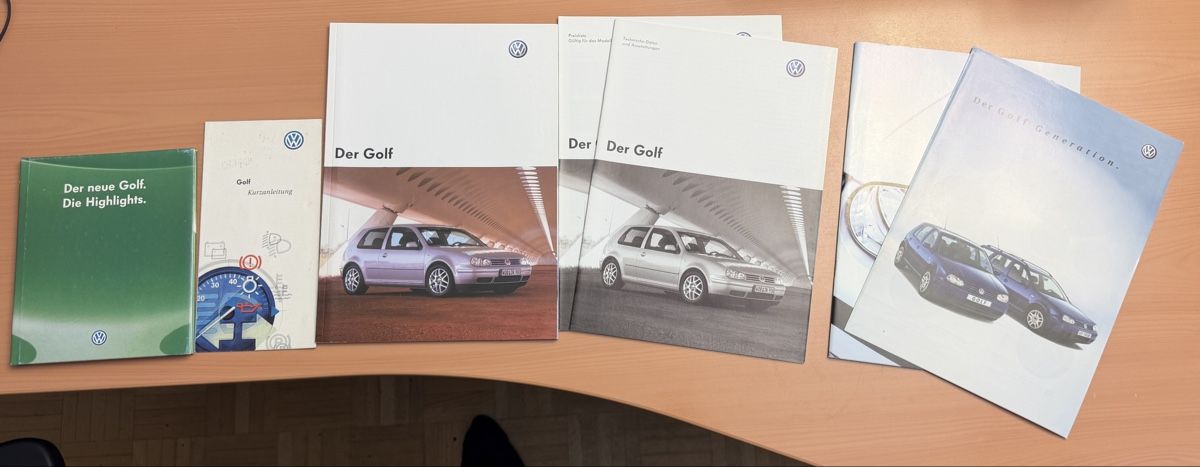 VW Toutes les pièces détachées: Diverse Golf 4 Prospekte – D'occasion à Rüti ZH par second.life