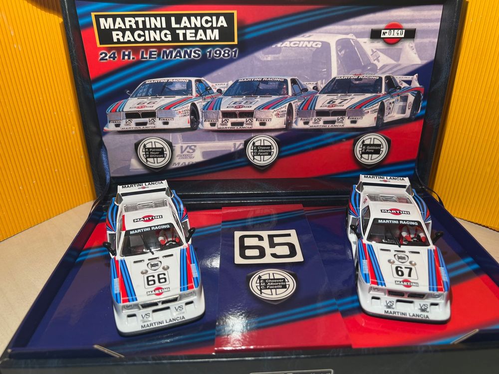 Coffret Voiture Fly – Lancia Martini Le Mans 1981 – Miniature Neuve