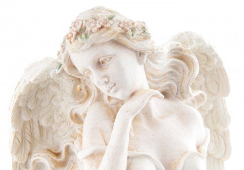 Figuren: Kunstharz-Statue - Engel der inneren Einkehr – Neu und originalverpackt aus Mauren von Yeelen 1
