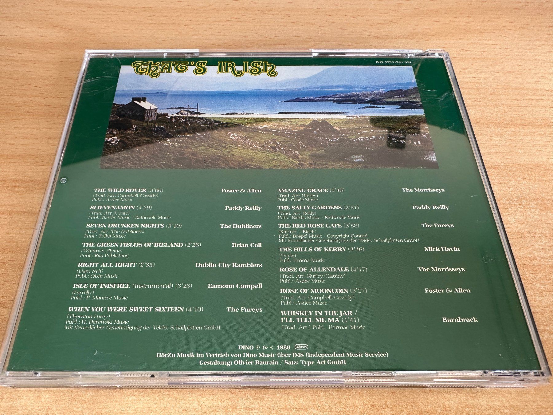 CD: B2 Various – That's Irish – Usato da Rikon im Tösstal venduto da Alpenmutz 1