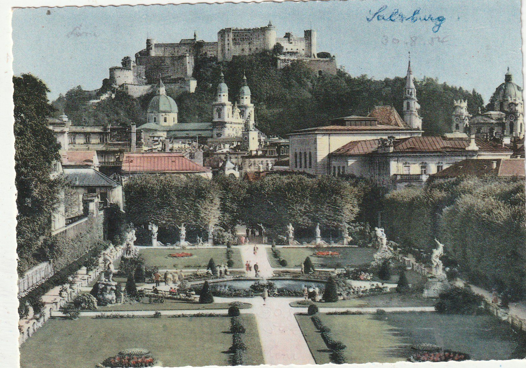 Cartes postales: 2 Karten Salzburg – D'occasion à Lumbrein par made02 1