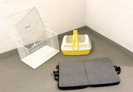 Tier Transportboxen 2 Stück mit Bettchen