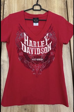 T-shirt Harley-Davidson San Diego rouge femme Taille L 