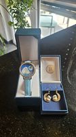 Wunderschönes Eulen-Set (Uhr & Ohrringe)