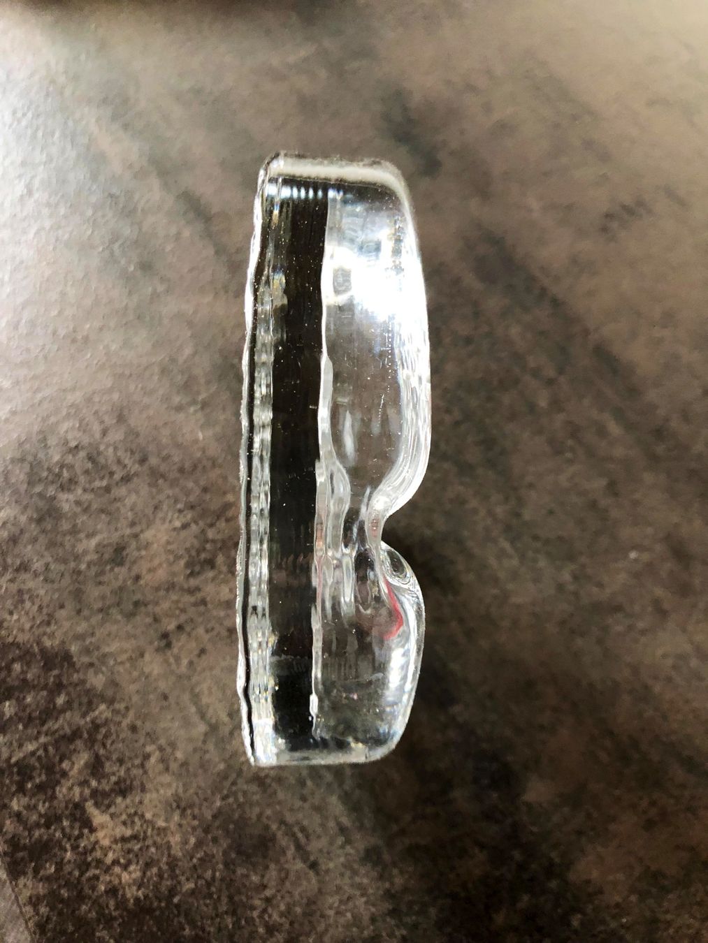 Portacenere: Schwerer Aschenbecher aus Glas 2 – Usato da Burgdorf venduto da Attalos 4