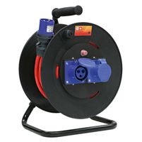 Kabelrolle 2 x CEE/16 - 25 Meter