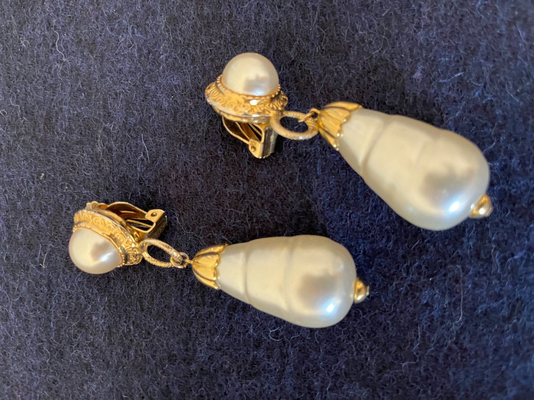 Orecchini pendenti & Orecchini a lobo: Perlenohrringe, Vintage, Modeschmuck – Usato da Bern venduto da cubus01 5