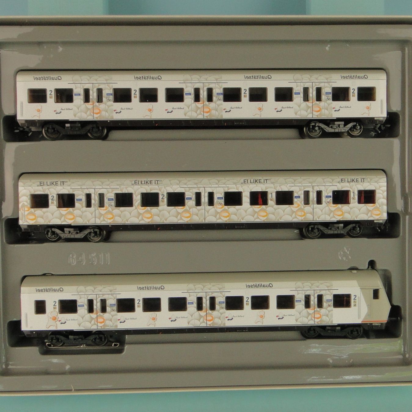Märklin Modellini di ferrovie: Märklin 4389 Wagen Set Spur HO – Usato da Bülach venduto da cann11