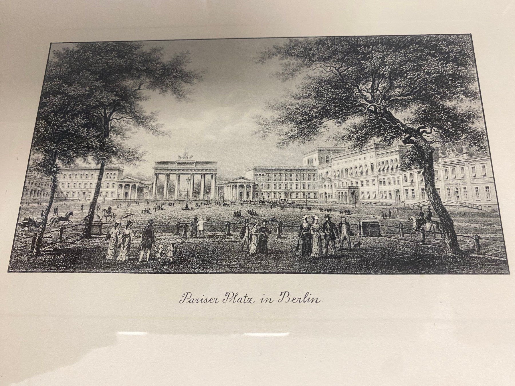 Incisioni: Bild Brandenburger Tor-Pariser Platz Berlin 470 – Usato da Männedorf venduto da toroloco1953 1
