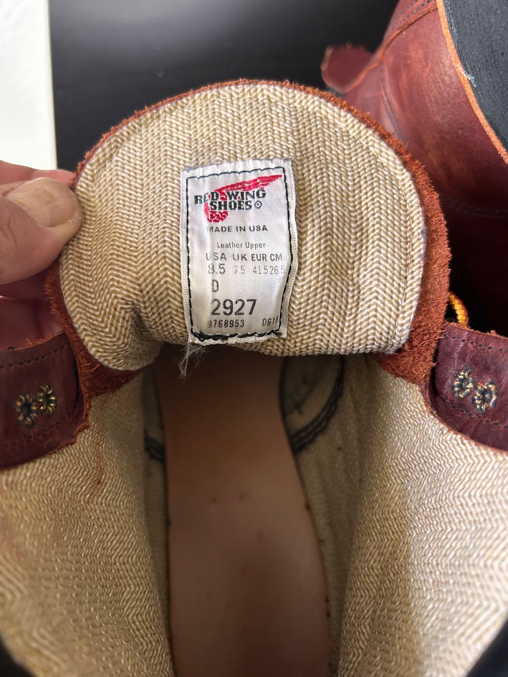 Red Wing Chaussures hommes: Boot RED WING Sawmill - NEUWERTIG! – Neuf (Voir description) à Flawil par lulupo 6