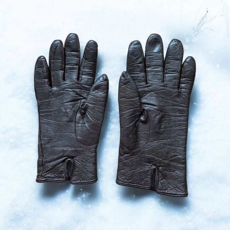 Gants & mitaines : Lederhandschuhe Gr. S, Vintage, dunkel braun – D'occasion à Bern par nan_cqg8 1