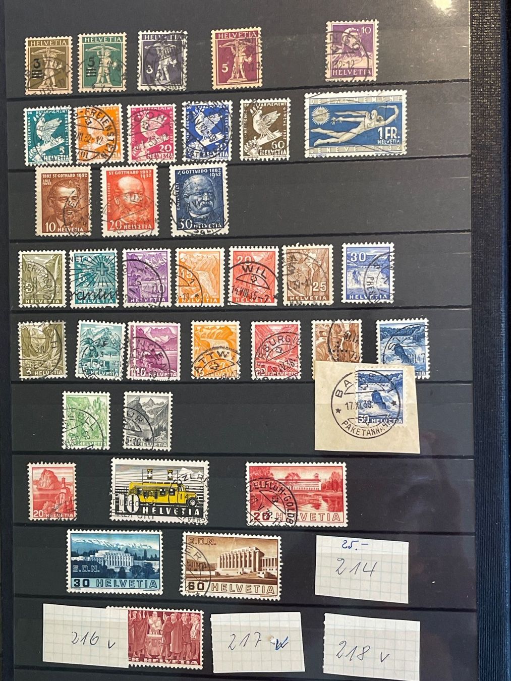 Tutti i francobolli: Briefmarken diverse Schweiz – Usato da Arlesheim venduto da ren_5d2b 3