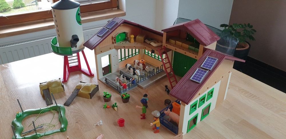 Remue-ménage à la ferme Playmobil Schmidt