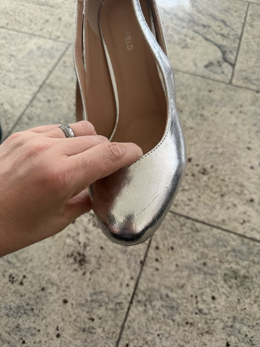 Anna Field Scarpe da donna: Abendschuhe Silber, Grösse 41 – Usato da Niederglatt ZH venduto da sim_gj7s 5