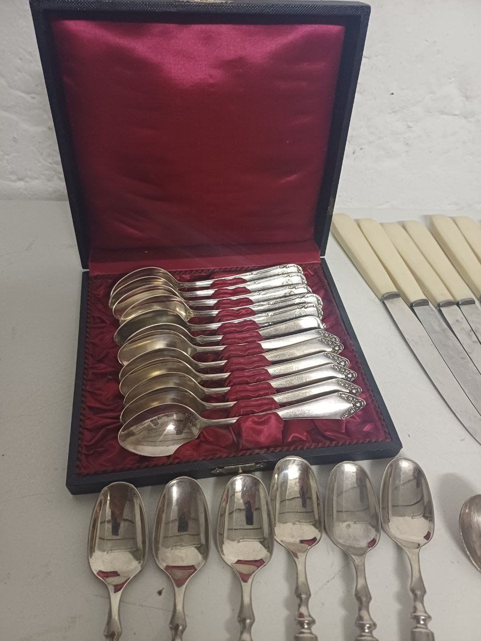 Bestecksets: versilbertes Besteck – Gebraucht aus Bern von Yunkom 9