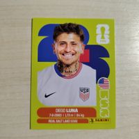 Diego LUNA, USA 14, Panini WM 2026