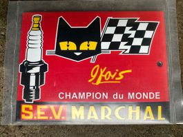 Marchal spark plugs zündkerze katze Werbung reklame classic