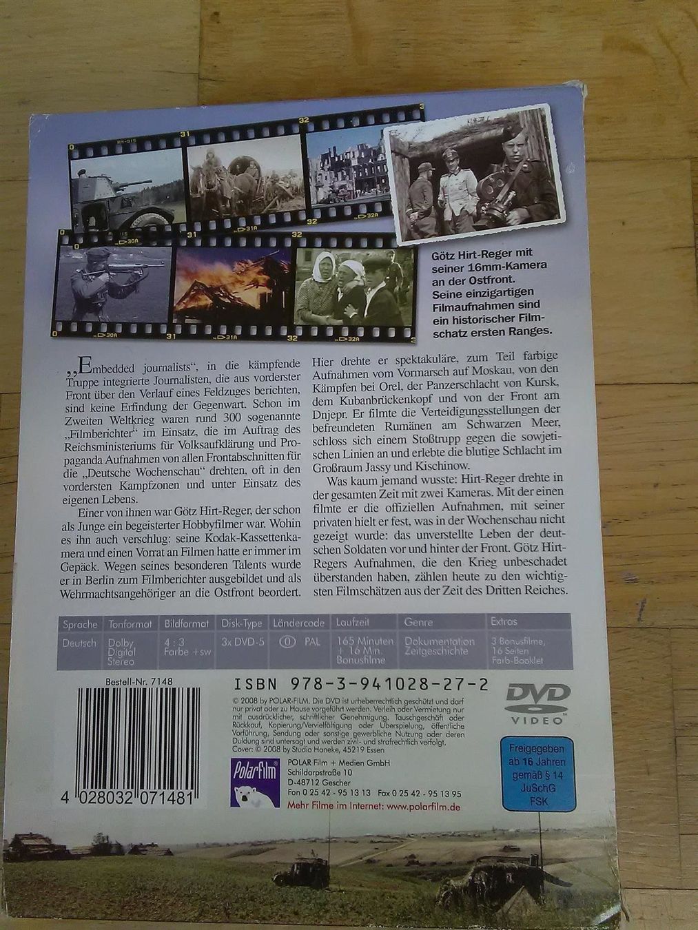 Tutti i DVDs: Mit der Kamera an der Ostfront                  (3'DVD's) – Usato da St. Gallen venduto da elk2021 8