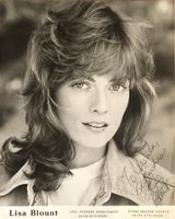 Lisa Blount 1957-2010 Autogramm signiert Foto 20x25cm