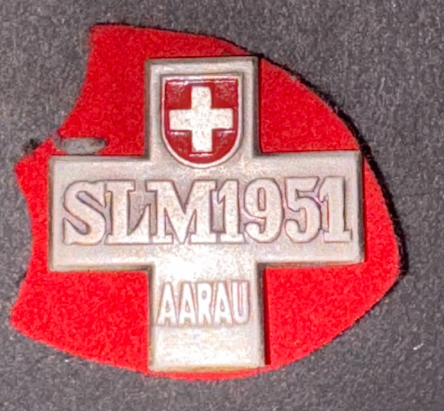 Placchette & Badge: ABZEICHEN SLM 1951 AARAU – Usato da Ostermundigen venduto da Wyatt-Earp