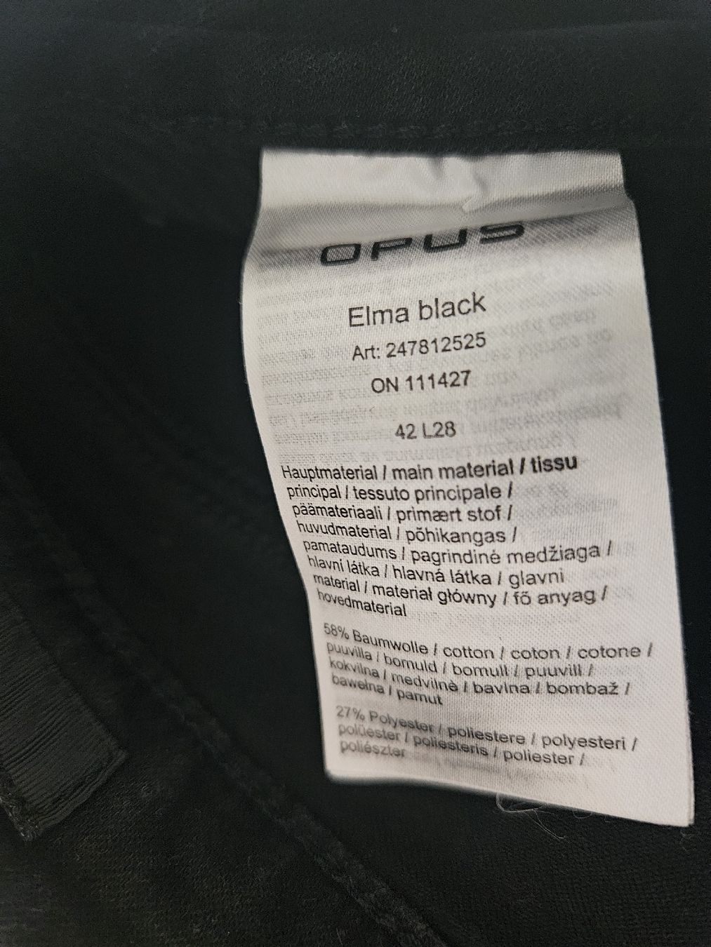 Opus Jeans: Opus Hose Gr.42 – Neuf (Voir description) à Ennetbürgen par LebuniaNW 1