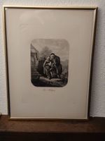 Alter Stich "Der Kirchgang"