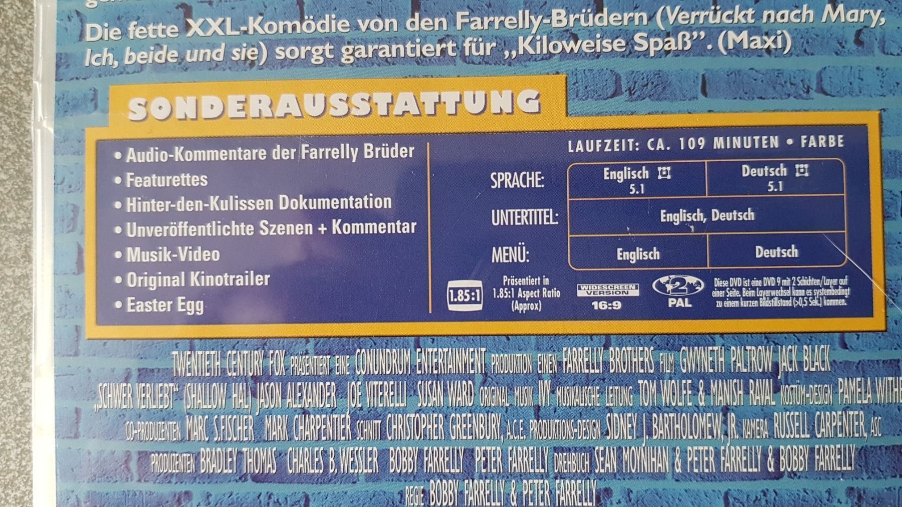 Tutti i DVDs: DVD Schwer Verliebt / Jack Black – Usato da Oetwil am See venduto da fineli2 1